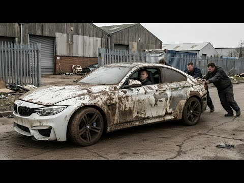 Asmr Car Restoration! Full Restoration of a BMW M4 F82 2018 from Total Disrepair to Looking New