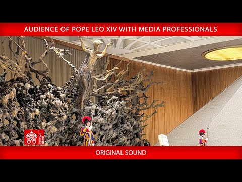 2025.05.12 - Audience of Pope Leo XIV with media