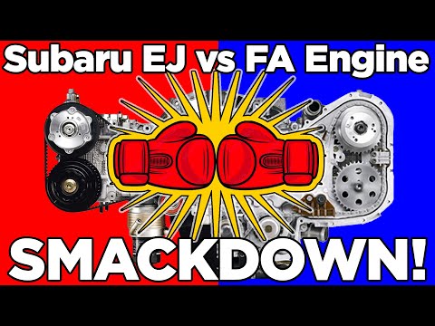 Subaru EJ vs FA Engine SMACKDOWN! Which one is better?