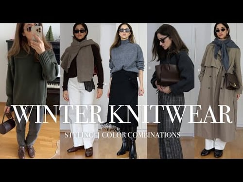 Winter Knitwear Edit | Styling Ideas, Color Combinations | High & Low