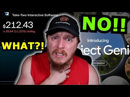 Gaming Industry loses $400 BILLION TODAY! Google AI tries to RUIN GAMES?!