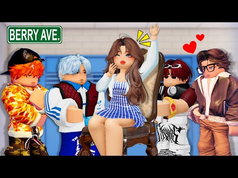 SURROUNDED By FOUR HANDSOME SAJA BOYS Who WILL Win My HEART!💖Berry Avenue Story💖