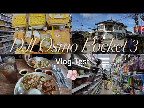 Testing the DJI Osmo Pocket 3 | Daily life | Food, stores, street