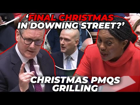 'FINAL Christmas in Downing Street?!’ | SCATHING 'last Christmas' ATTACK on Keir Starmer at PMQs
