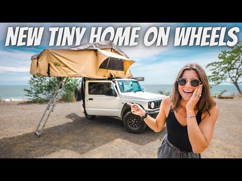 OVER LANDING COSTA RICA (our new tiny home on wheels)