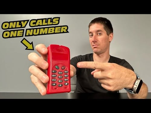 Government Wanted To BAN This Cell Phone That Can Only Call One Number