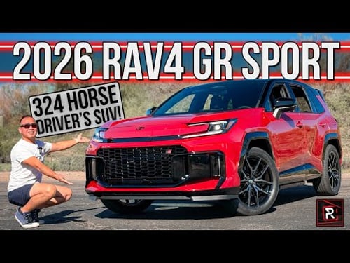 The 2026 Toyota RAV4 GR Sport Is A Surprise Plug-In Performance Hybrid Driver's SUV