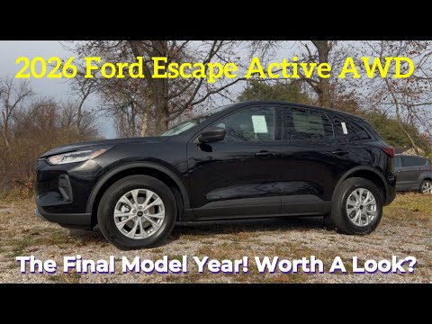 2026 Ford Escape Active AWD: Is The BASE trim WORTH A Look?