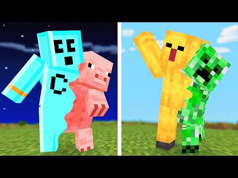 Hide and Seek as Mobs in Minecraft