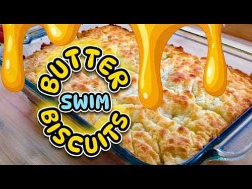 Butter Swim Biscuits RECIPE | Melt in Your Mouth | So Good!
