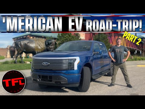 Here’s How Much TIME & MONEY It Costs to Drive The New EV Ford Lightning Cross Country! Part 2 of 2