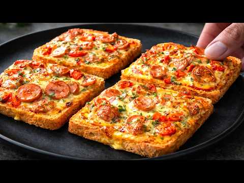 So lecker hast du noch nie gefrühstückt – Ei Toast in 5 Minuten aus dem Ofen!