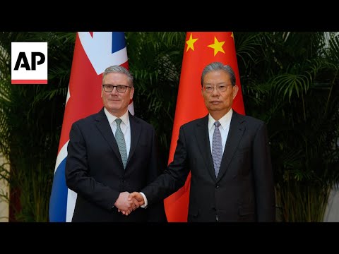 UK Prime Minister Starmer meets Zhao Leji, Chairman of China's National People’s Congress