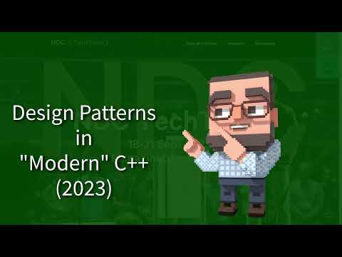 C++ Weekly - Ep 373 - Design Patterns in "Modern" C++ (2023)