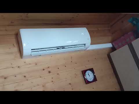 Обогрев дачного дома зимой с помощью тепловых кондиционеров Daichi Evolution и Daichi Siberia