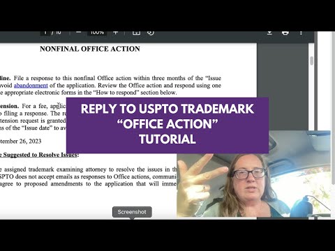 How to Reply to USPTO Office Action | Tutorial | Follow Along | Trademarks