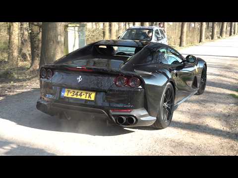 Ferrari 812 GTS with Straight Pipes Novitec Exhaust!