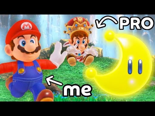 I challenged a Mario Odyssey Pro to a LOCKOUT race