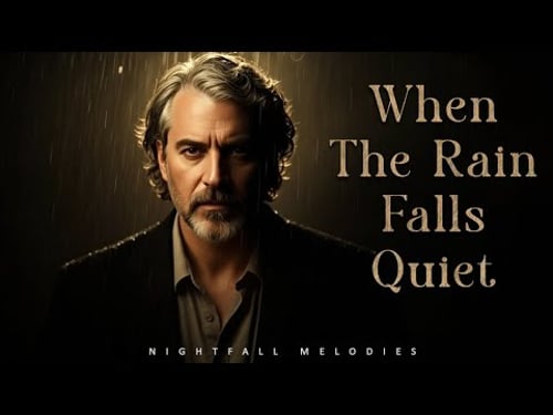 When The Rain Fall Quiet | Official Lyric Video | Sad Love Ballad 2025