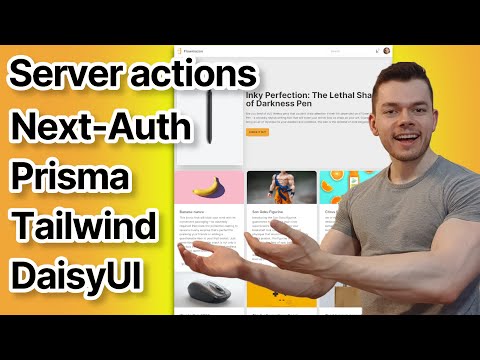 Next.js 14 E-Commerce Website (Server Actions, TypeScript, Deployment, TailwindCSS, Prisma, DaisyUI)