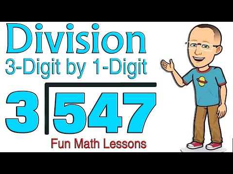 Long Division Made Easy ⭐ 3-Digit by 1-Digit Division Fun Math Lessons 😃