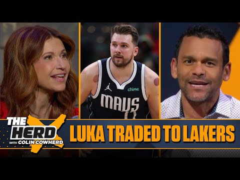 Luka Doncic trade to Lakers was 'shocking' | NBA | THE HERD