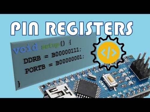 Advanced Arduino Code Optimisation with Pin Registers