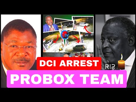 Wetangula Finished As Private DCI Arrest Probox that Trailed Jirongo Amid Climax Company Confess