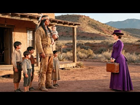 Богатая вдова вернулась на свой ЗАБРОШЕННЫЙ ранчо, но обнаружила там АПАЧА с ПЯТЬЮ детьми