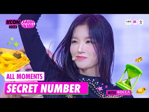 SECRET NUMBER (시크릿넘버) ALL MOMENTS 🎁💚 | KCON 2022 SAUDI ARABIA