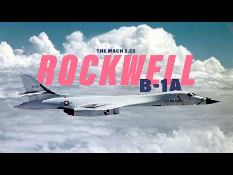 Rockwell B-1A Experimental Bomber