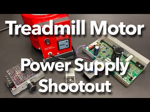 Variable Speed Treadmill Motor Power Supply Shootout: SCR, Variac, & MC-2100 Which one is the BEST?
