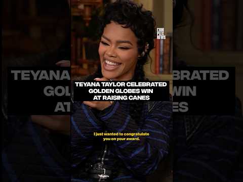 Teyana Taylor celebrated her Golden Globes win at Raising Cane's #complexnews