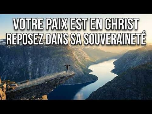 Prière du Matin | TROUVE LA PAIX au milieu de l'ANXIÉTÉ