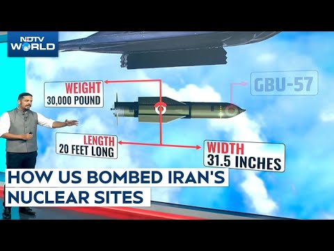 US Attacks Iran | How US Bombed Iran's Nuclear Sites
