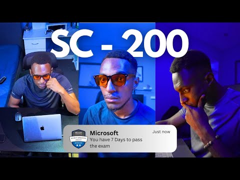 I have 7 days to pass the SC-200 (Security Operations Analyst Associate)