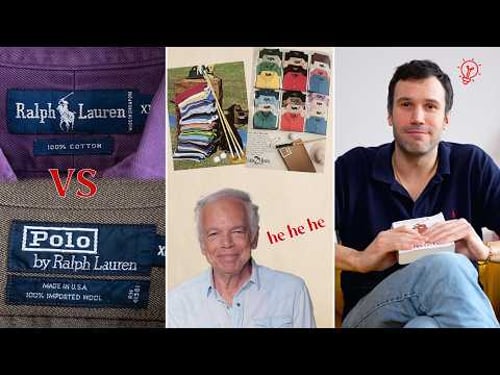 Why Some Shirts Just Say 'Ralph Lauren' – The History, The Triumph, The Lesson Learned