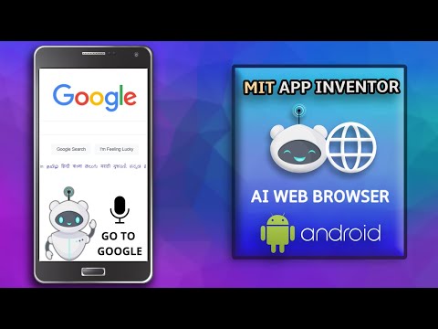 Create AI Web Browser (Voice Controlled) || MIT App Inventor || Web Viewer || Speech Recognition