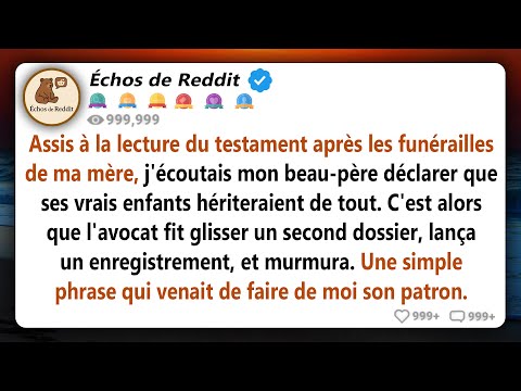 Père a annoncé : « Mes véritables enfants hériteront de tout » - l'avocat testamentaire avait un...