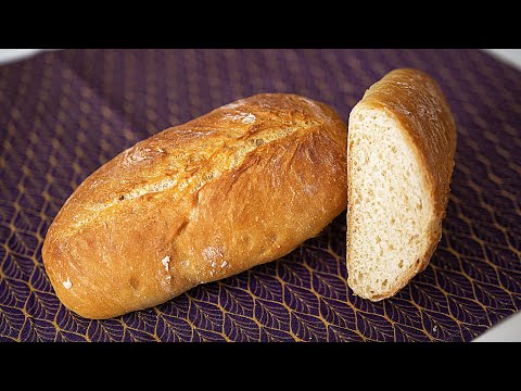 No-knead bread! Only 4 ingredients! You can't buy bread anymore!