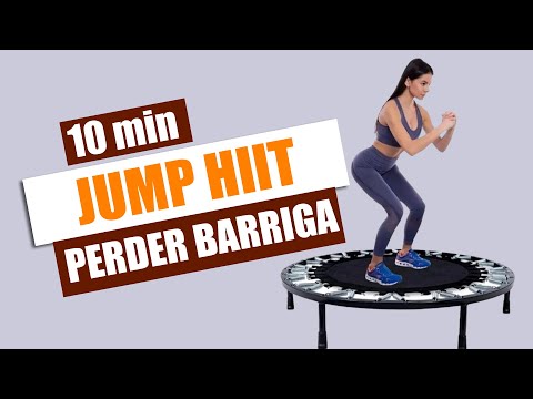 10 min de Aula de Jump para Perder Barriga em Casa - Jump HIIT #1