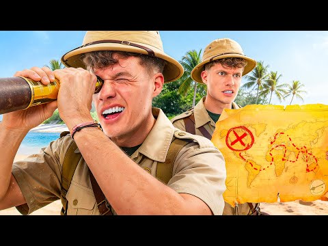 Wir machen eine Schnitzeljagd