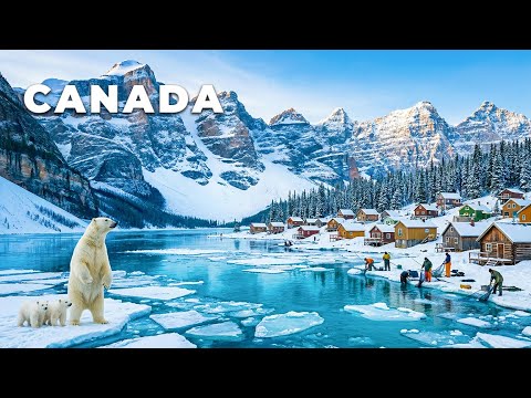 UNREAL CANADA: Surviving on Melting Ground & Vanishing Coasts | 4K Travel Documentary