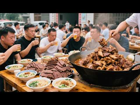 安徽淮南牛肉汤只加忆点点味精,老板大气20元能有半碗牛肉,真的很实惠!【舟小九】