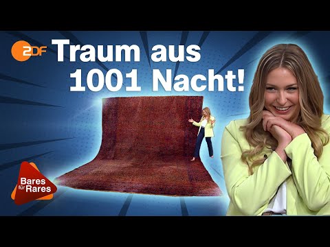 Märchenhaftes Monster: 100 Jahre alter Perserteppich umgarnt das Händlerteam | Bares für Rares