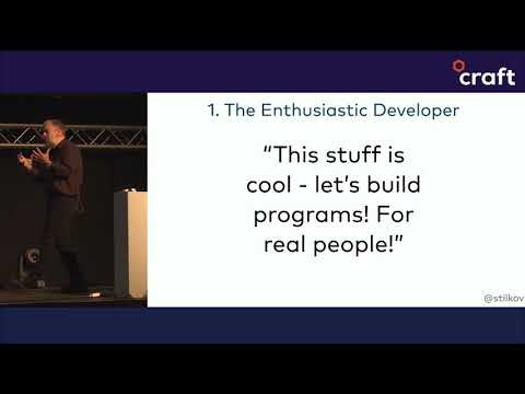 Why software architects fail: and what to do about it - Stefan Tilkov | Craft 2019