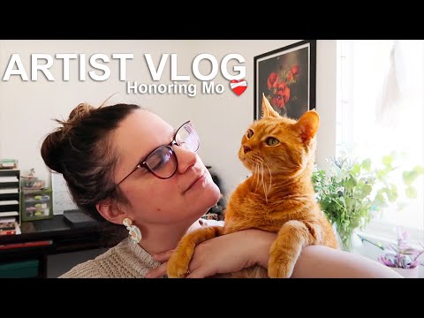 Honoring Momo 🐈 | Grief Over the loss of a pet cat & how I coped 🌈🌉