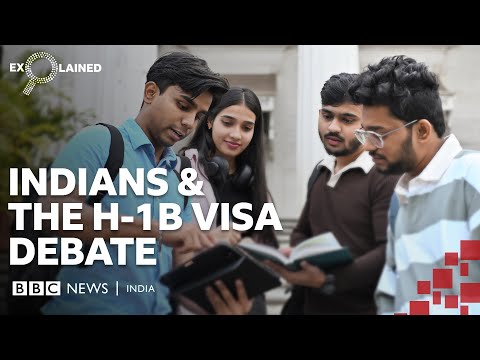 Why are Indians nervous about the H-1B Visa? | BBC News India