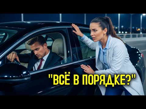 Он остановился, чтобы помочь незнакомцу — это был МУЛЬТИМИЛЛИОНЕР, которого боялись ВСЕ