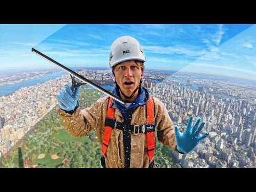 I Tried Skyscraper Window Washing